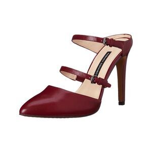 FRENCH CONNECTION Womens Burgundy Mandalay Stiletto Mules Shoes 5.5